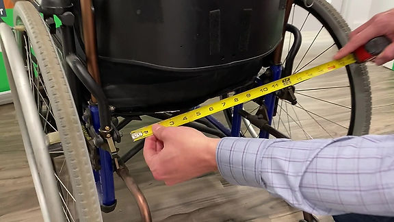 How to measure your wheelchair